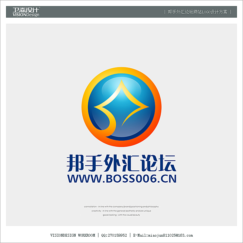 外汇论坛网站logo制作
