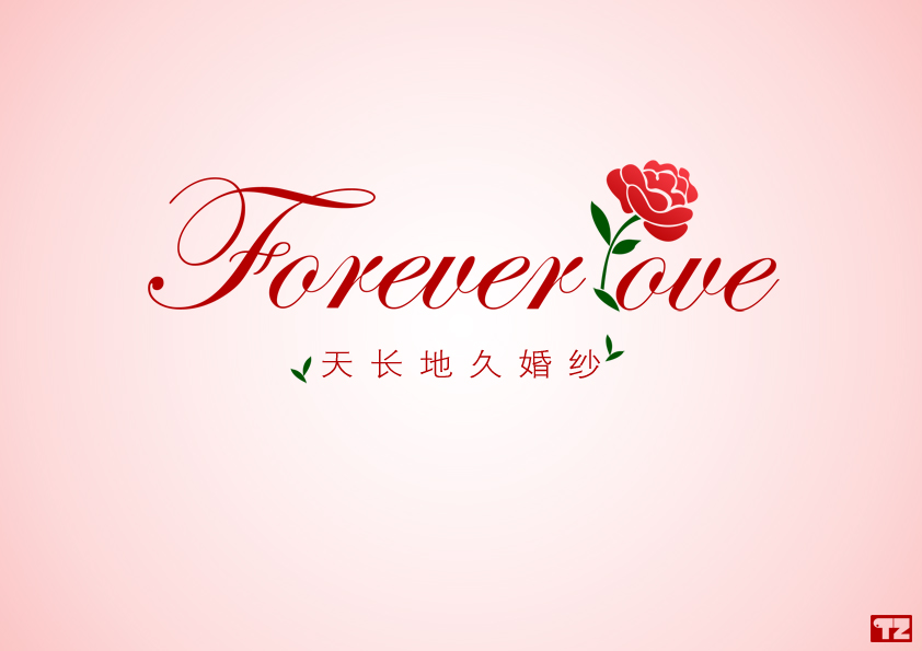 forever love(天长地久)婚纱影楼logo等_2178988_k68威客网